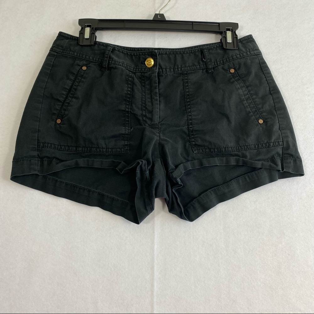 Michael Kors black shorts pockets size 6